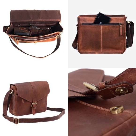 New Montana Hudson Mabel Handcrafted Leather Purse - Picture 5 of 15